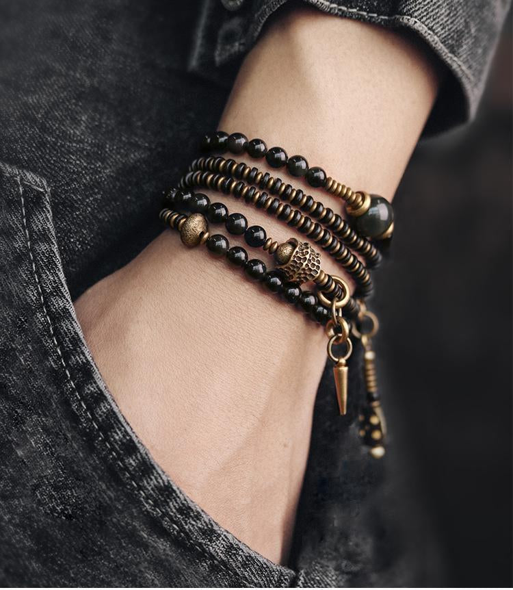 【Protection】The Brave Ward Multi-Layer Bracelet – Courage, Cleansing, Protection