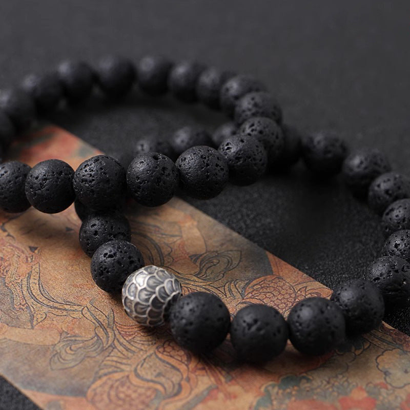 【Earth】Earth Core · Reverse Scale Bracelet – Stability, Boundary & Silent Power