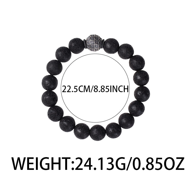 【Earth】Earth Core · Reverse Scale Bracelet – Stability, Boundary & Silent Power
