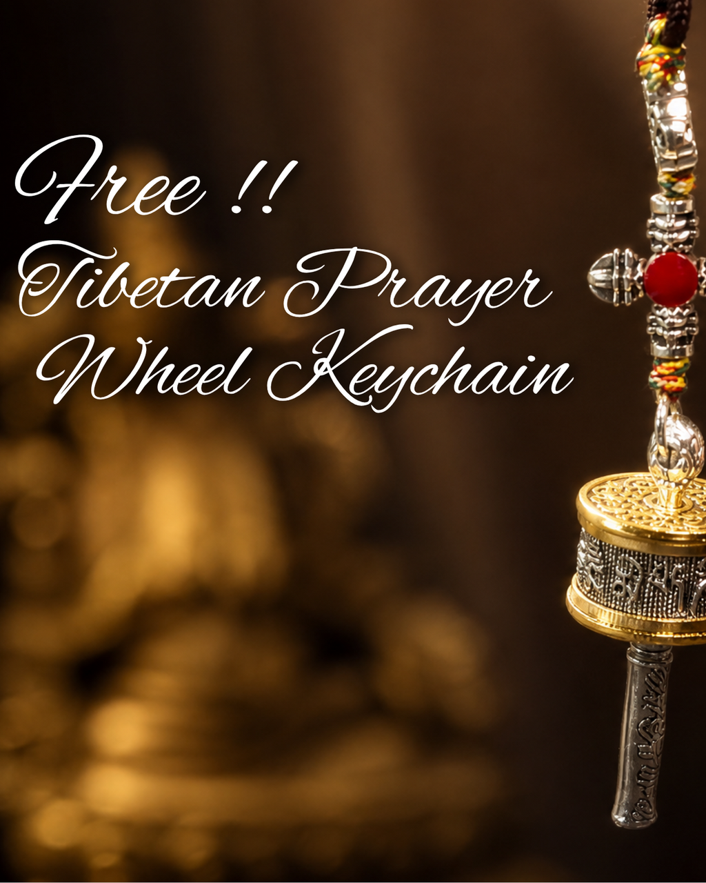 【Blessing】The Traveling Wheel · Bag Charm – Spin a Wish, Carry the Calm, FREE FOR NOW！