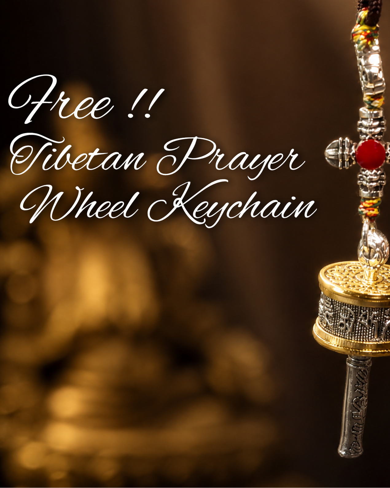 【Blessing】The Traveling Wheel · Bag Charm – Spin a Wish, Carry the Calm, FREE FOR NOW！