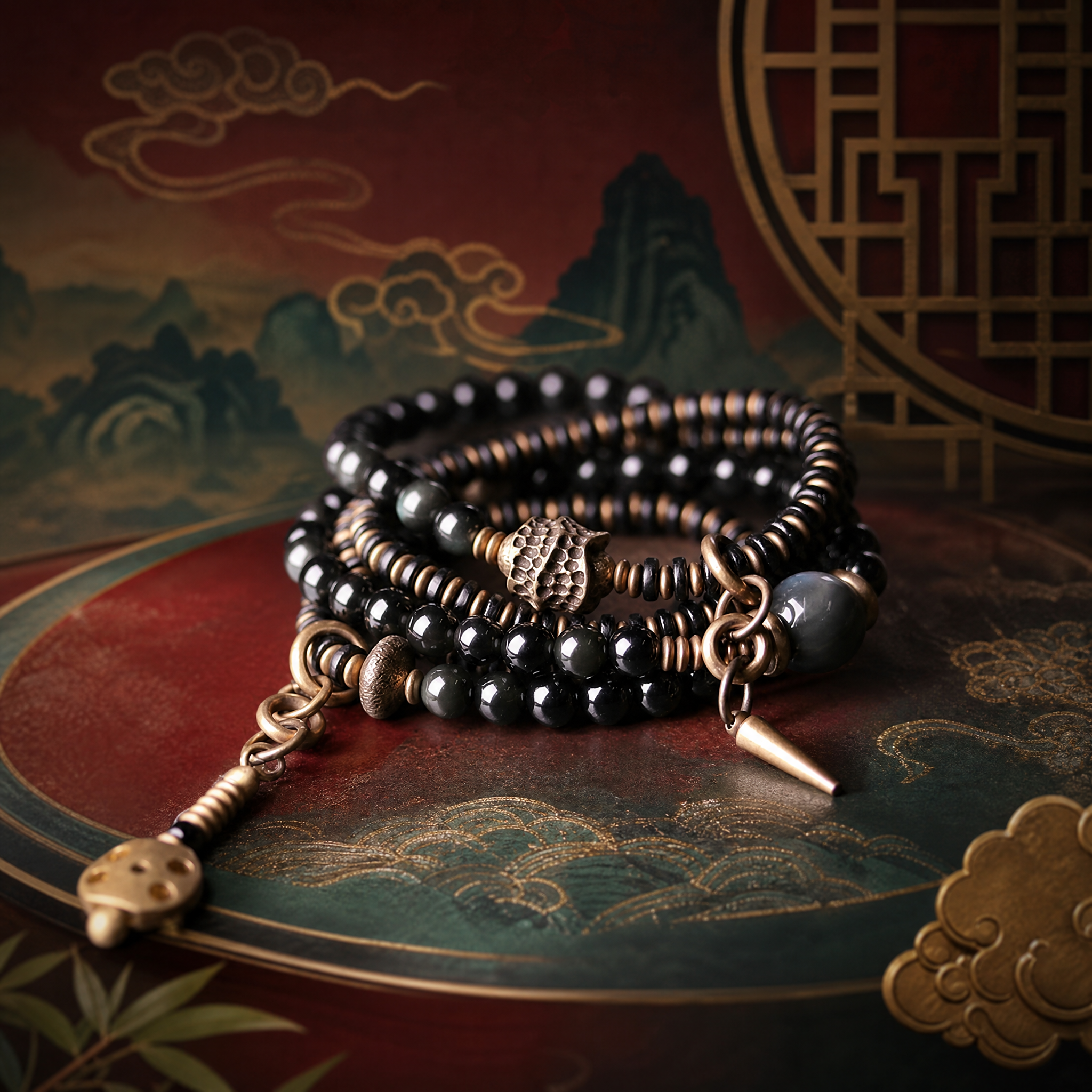 【Protection】The Brave Ward Multi-Layer Bracelet – Courage, Cleansing, Protection