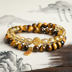 【Prosperity】Tiger’s Eye Prosperity Bracelet – Focused Wealth & Grounded Luck